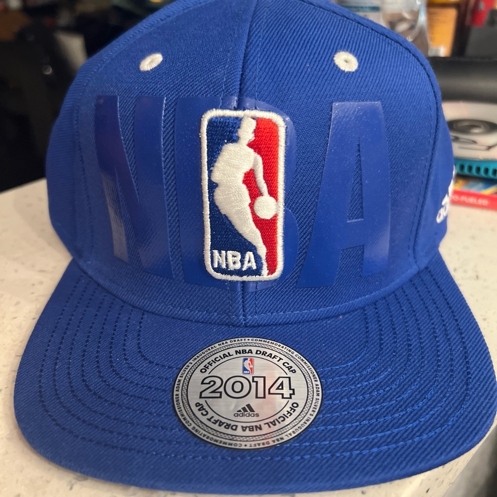 NBA 2014 Draft Blue Snapback Cap